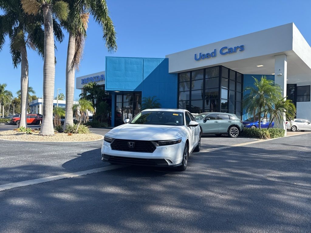 Certified 2024 Honda Accord Hybrid EX-L Sedan