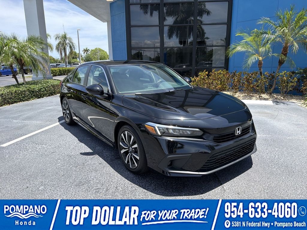 Certified 2024 Honda Civic EX Sedan