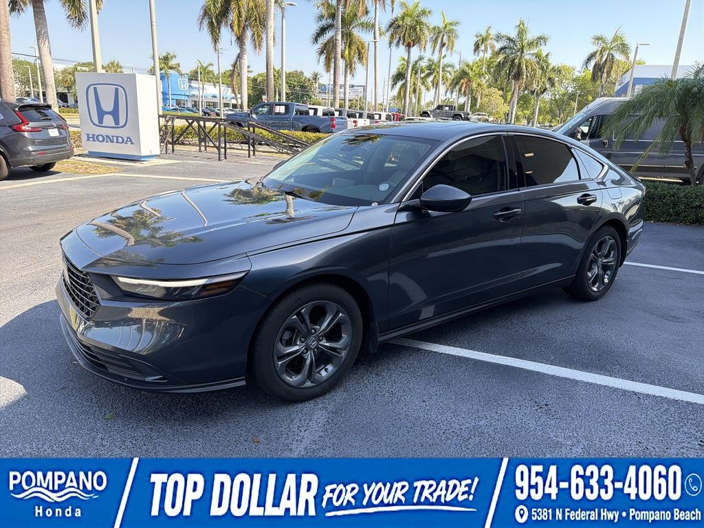 Certified 2024 Honda Accord EX Sedan