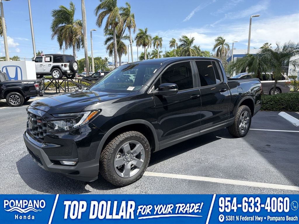 New 2025 Honda Ridgeline TrailSport Truck Crew Cab