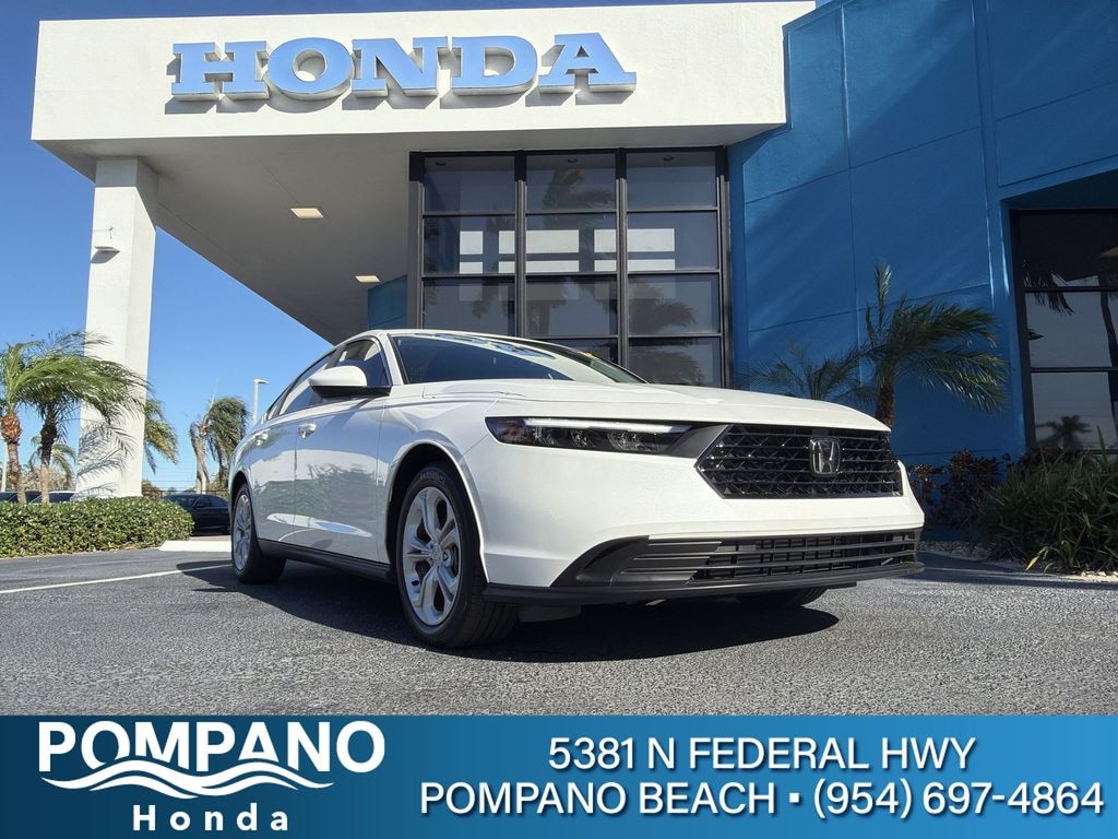 Certified 2025 Honda Accord LX Sedan