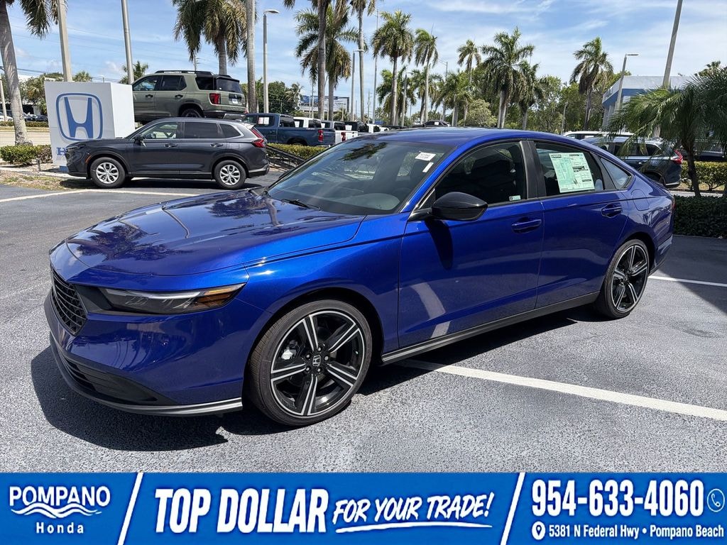 New 2026 Honda Accord Hybrid Sport-L Sedan