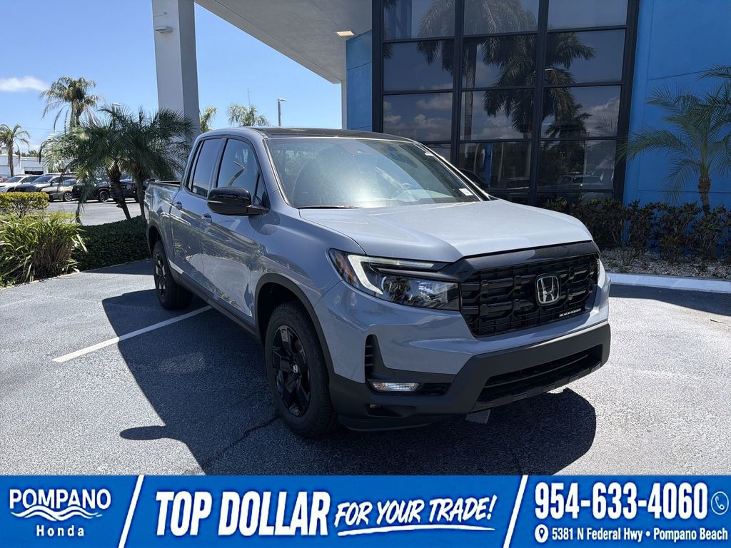 New 2026 Honda Ridgeline Black Edition Two-Tone Truck Crew Cab