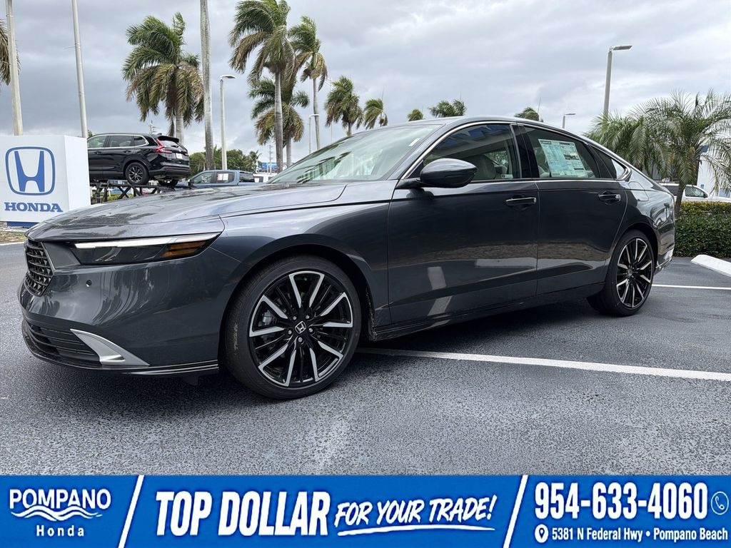 New 2026 Honda Accord Hybrid Touring Sedan