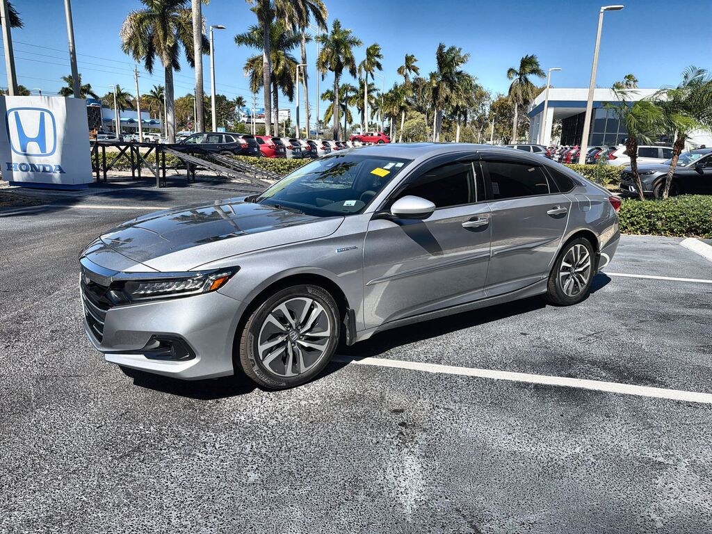 Certified 2021 Honda Accord Hybrid EX Sedan