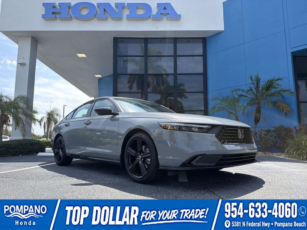 New 2026 Honda Accord Hybrid Sport-L Sedan