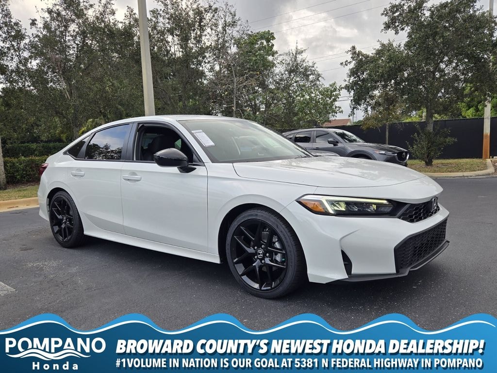 New 2026 Honda Civic Sport Sedan