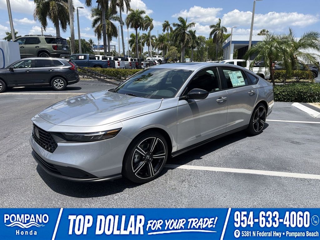New 2026 Honda Accord Hybrid Sport Sedan