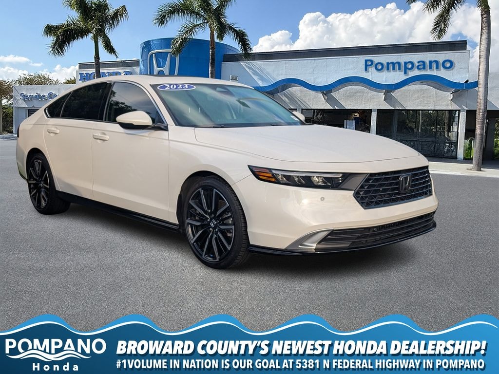 Certified 2023 Honda Accord Hybrid Touring Sedan