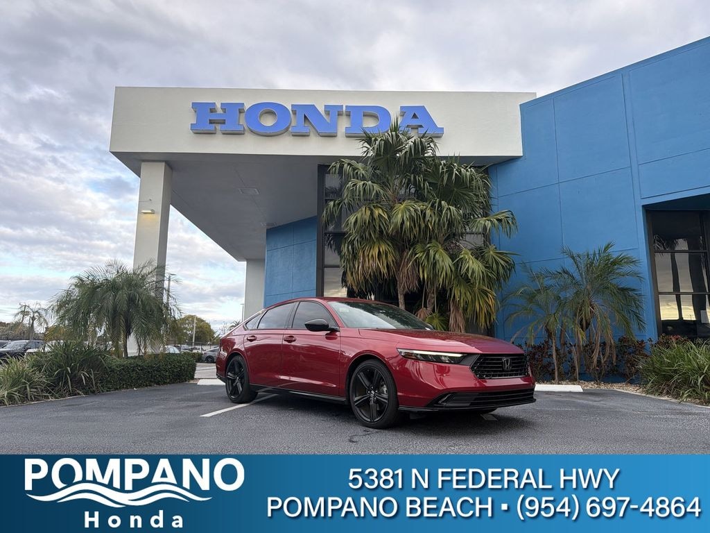 Certified 2023 Honda Accord Hybrid Sport-L Sedan