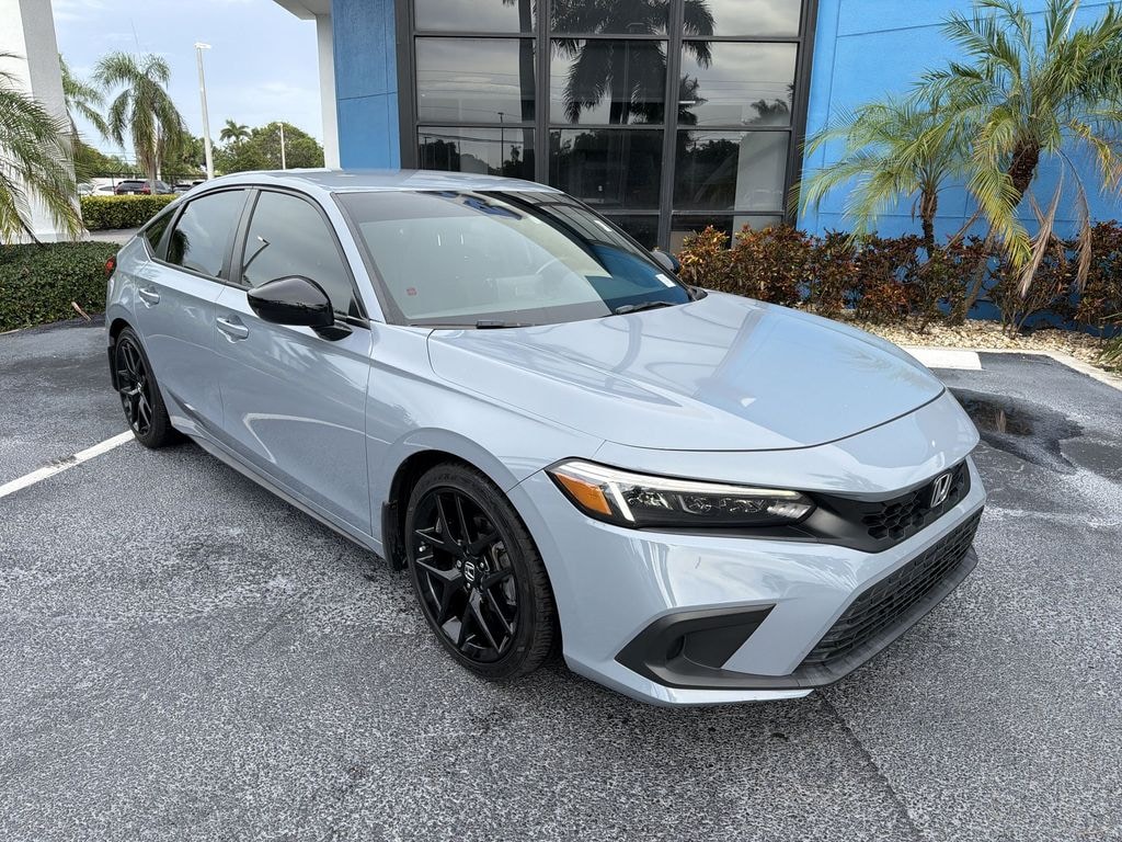Certified 2024 Honda Civic Sport Hatchback