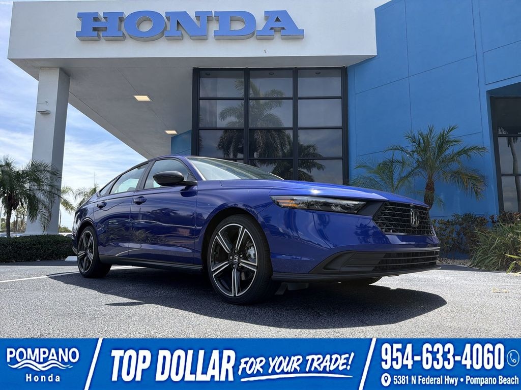 New 2026 Honda Accord Hybrid Sport-L Sedan