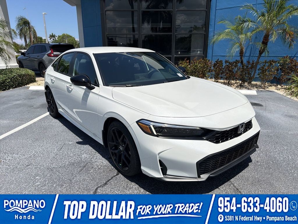 New 2026 Honda Civic Sport Sedan