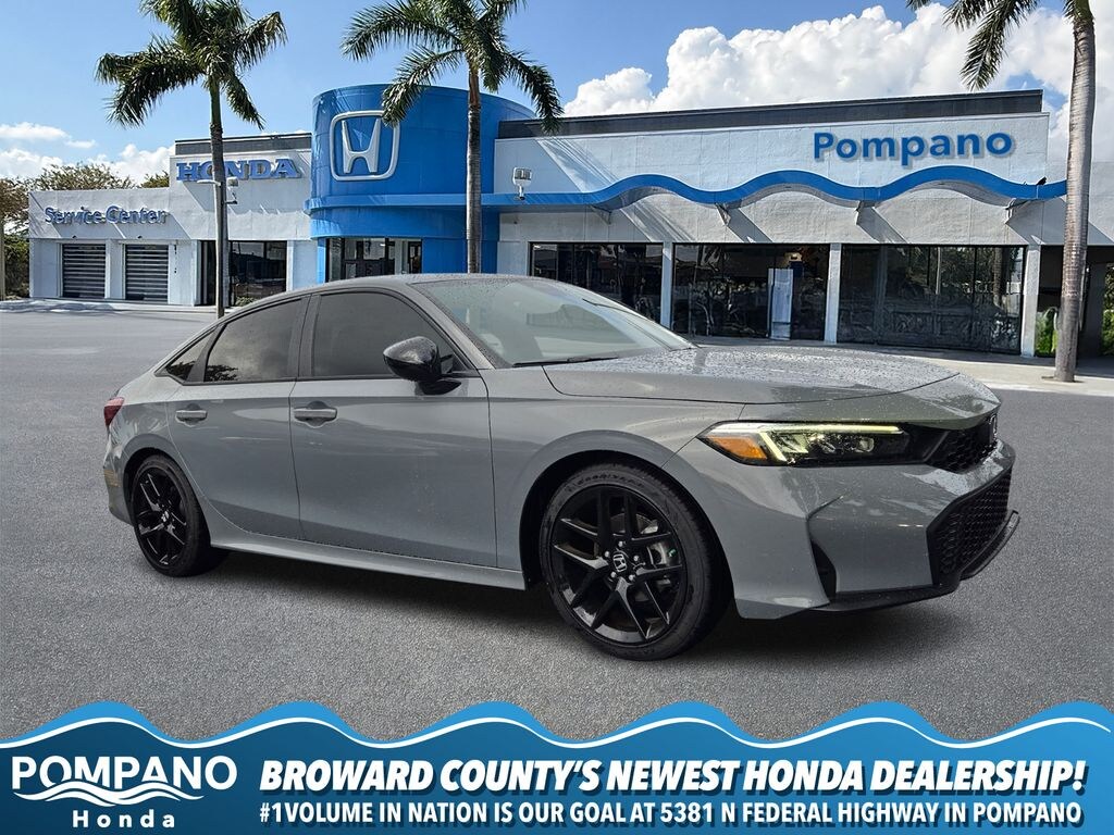 New 2026 Honda Civic Sport Sedan