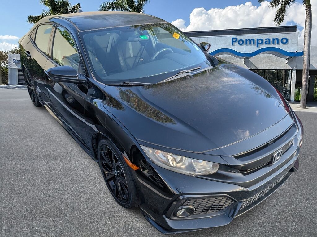 Certified 2018 Honda Civic Sport Hatchback