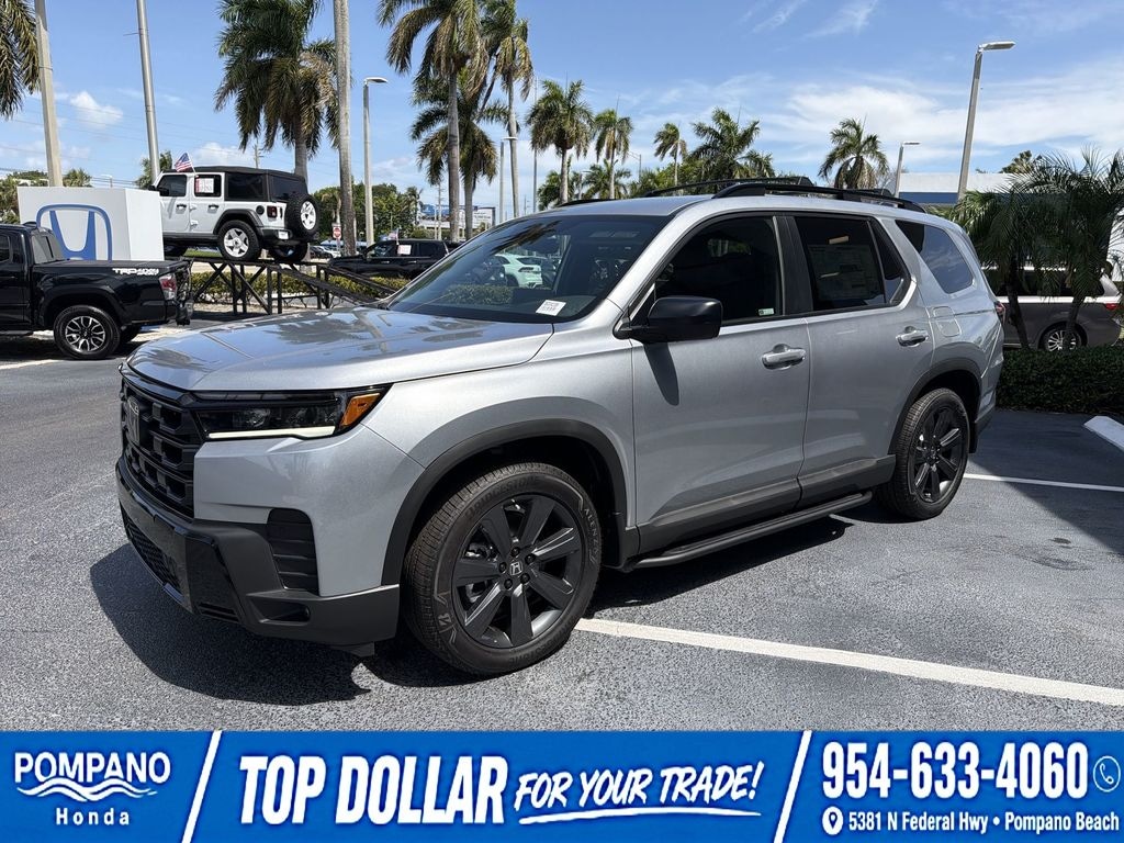 New 2026 Honda Pilot Sport SUV