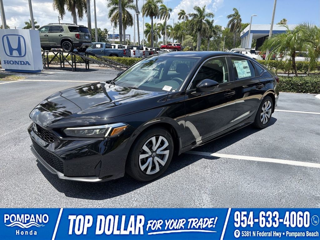 New 2026 Honda Civic LX Sedan