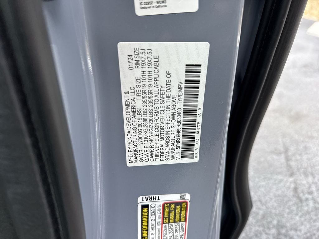 2024 Honda Odyssey Touring - Photo 57