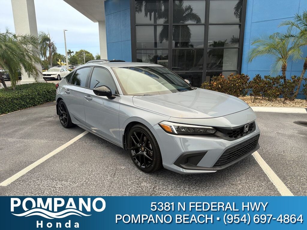 Certified 2024 Honda Civic Sport Hatchback
