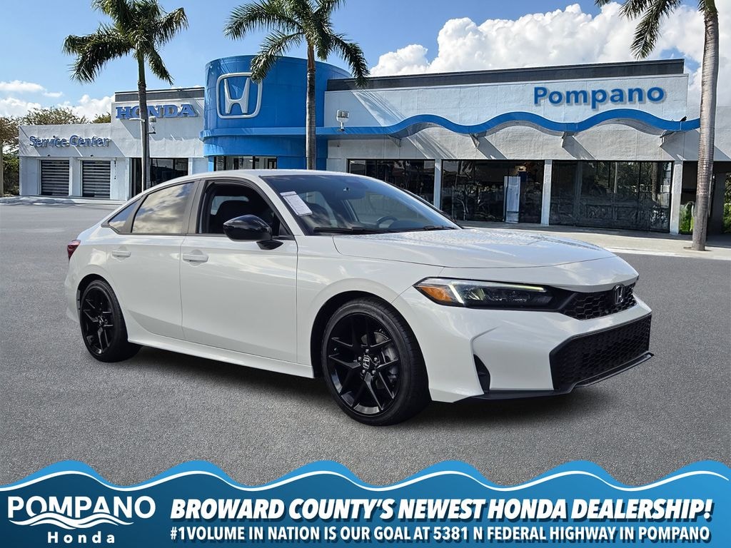 New 2026 Honda Civic Sport Sedan