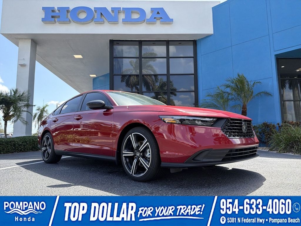 New 2026 Honda Accord Hybrid Sport-L Sedan