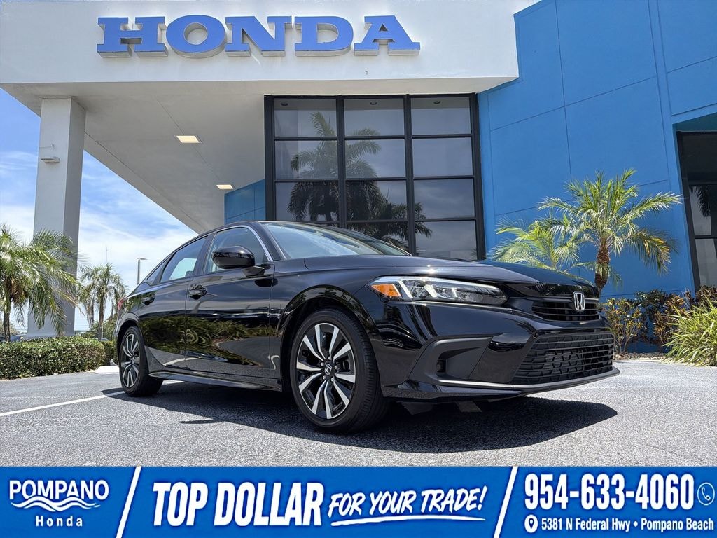 Certified 2024 Honda Civic EX Sedan