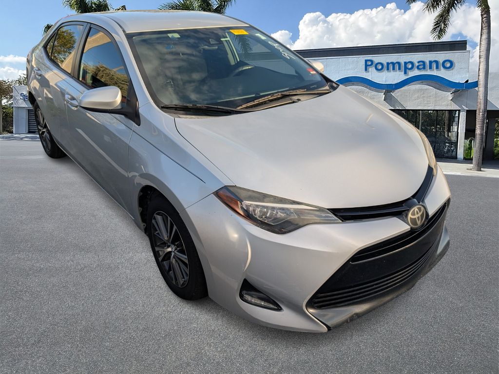 Used 2017 Toyota Corolla L with VIN 2T1BURHE5HC876369 for sale in Pompano Beach, FL