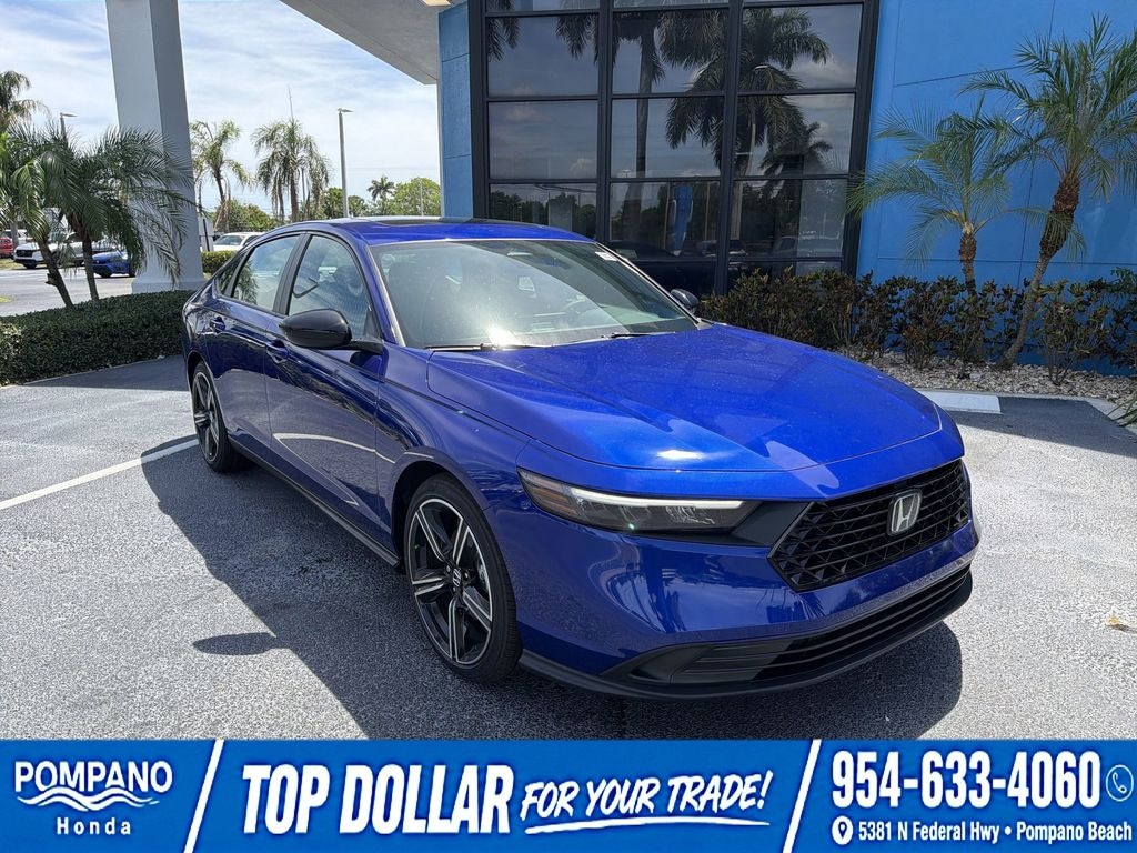 New 2026 Honda Accord Hybrid Sport-L Sedan