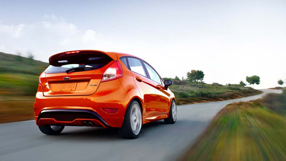 2015 Ford Fiesta Exterior Rear View 2015 Ford Fiesta Exterior Rear View