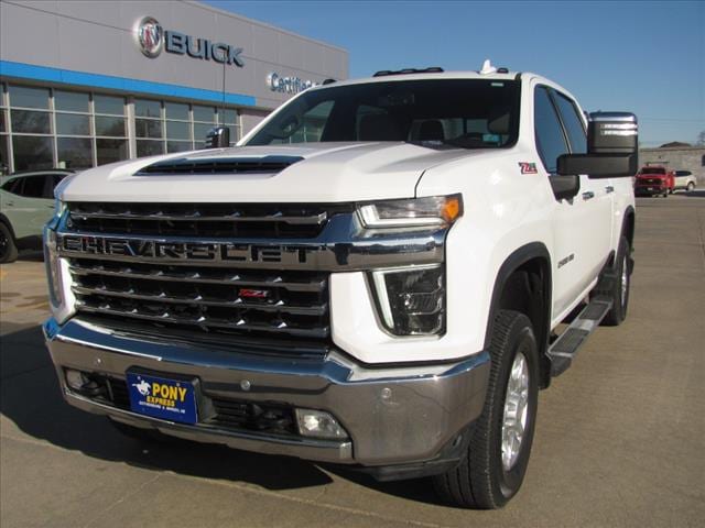 Used 2021 Chevrolet Silverado 2500HD LTZ with VIN 1GC4YPEY0MF106100 for sale in Lexington, NE