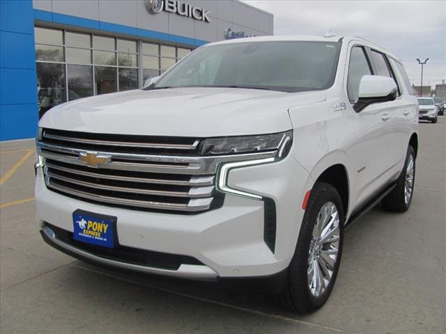 Used 2021 Chevrolet Tahoe High Country with VIN 1GNSKTKL5MR107128 for sale in Gothenburg, NE