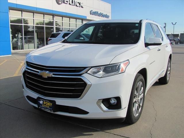 Used 2019 Chevrolet Traverse Premier with VIN 1GNEVKKW8KJ275351 for sale in Lexington, NE