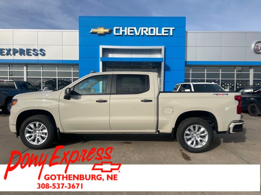 New 2026 Chevrolet Silverado 1500 Custom Truck Crew Cab
