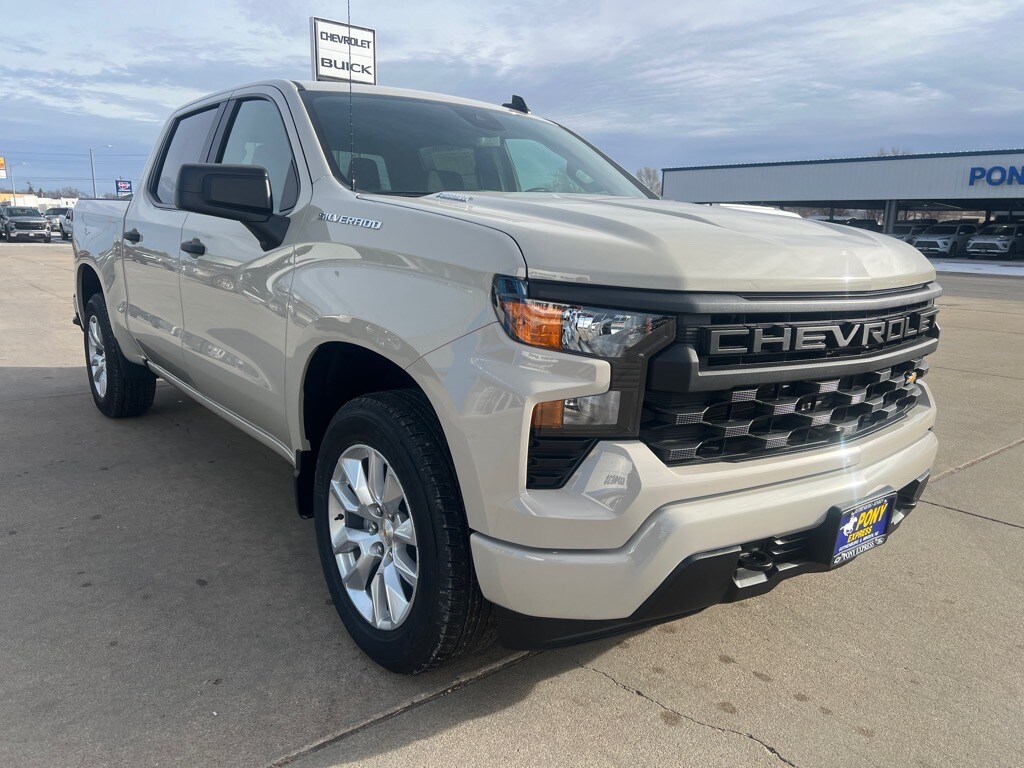 New 2026 Chevrolet Silverado 1500 Custom Truck Crew Cab