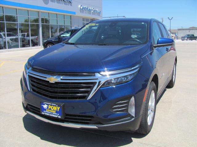 Used 2022 Chevrolet Equinox LT with VIN 3GNAXUEV7NL253278 for sale in Lexington, NE