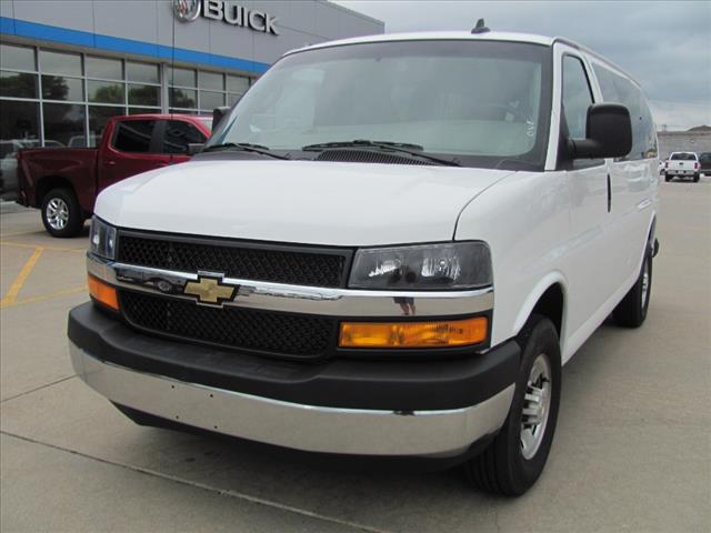 Used 2023 Chevrolet Express Passenger LS with VIN 1GAZGLFP2P1208211 for sale in Lexington, NE