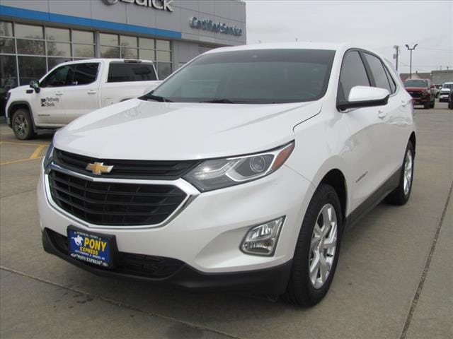 Used 2021 Chevrolet Equinox LT with VIN 3GNAXUEV6MS124758 for sale in Lexington, NE
