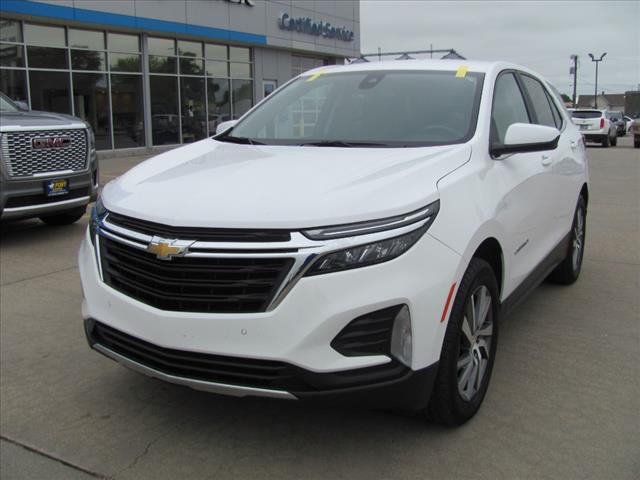 Used 2022 Chevrolet Equinox LT with VIN 3GNAXUEV5NL250248 for sale in Lexington, NE