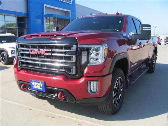 Used 2020 GMC Sierra 3500HD AT4 with VIN 1GT49VEY2LF216839 for sale in Gothenburg, NE