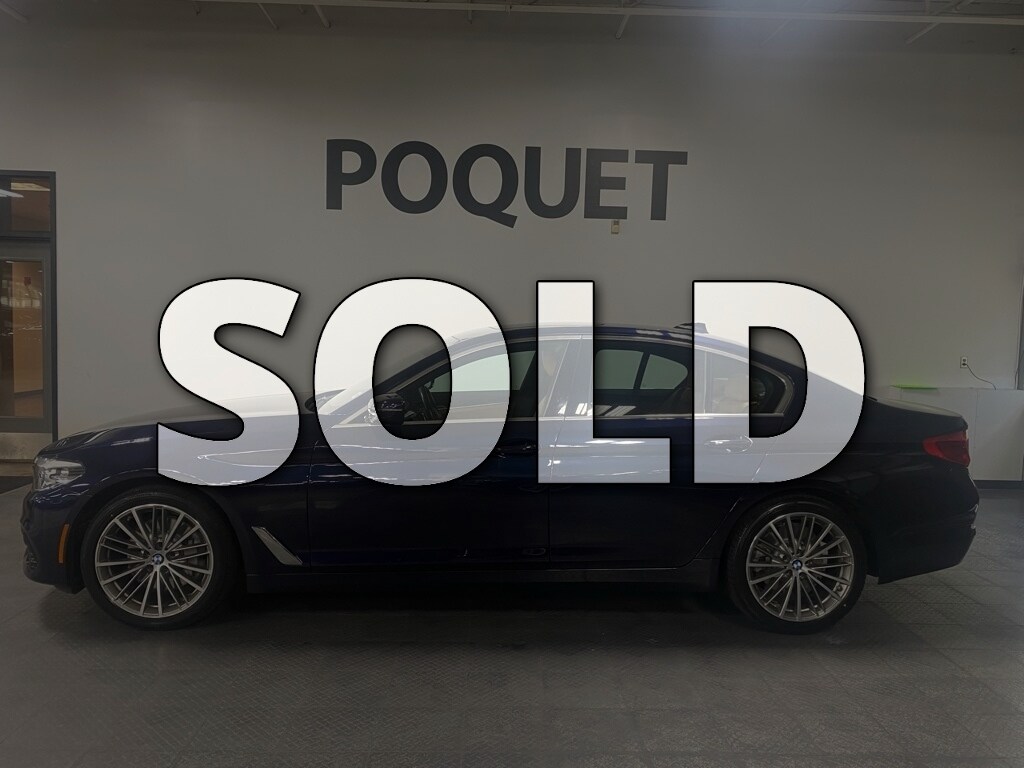 Used 2019 BMW 530i For Sale at Poquet Auto Golden Valley VIN