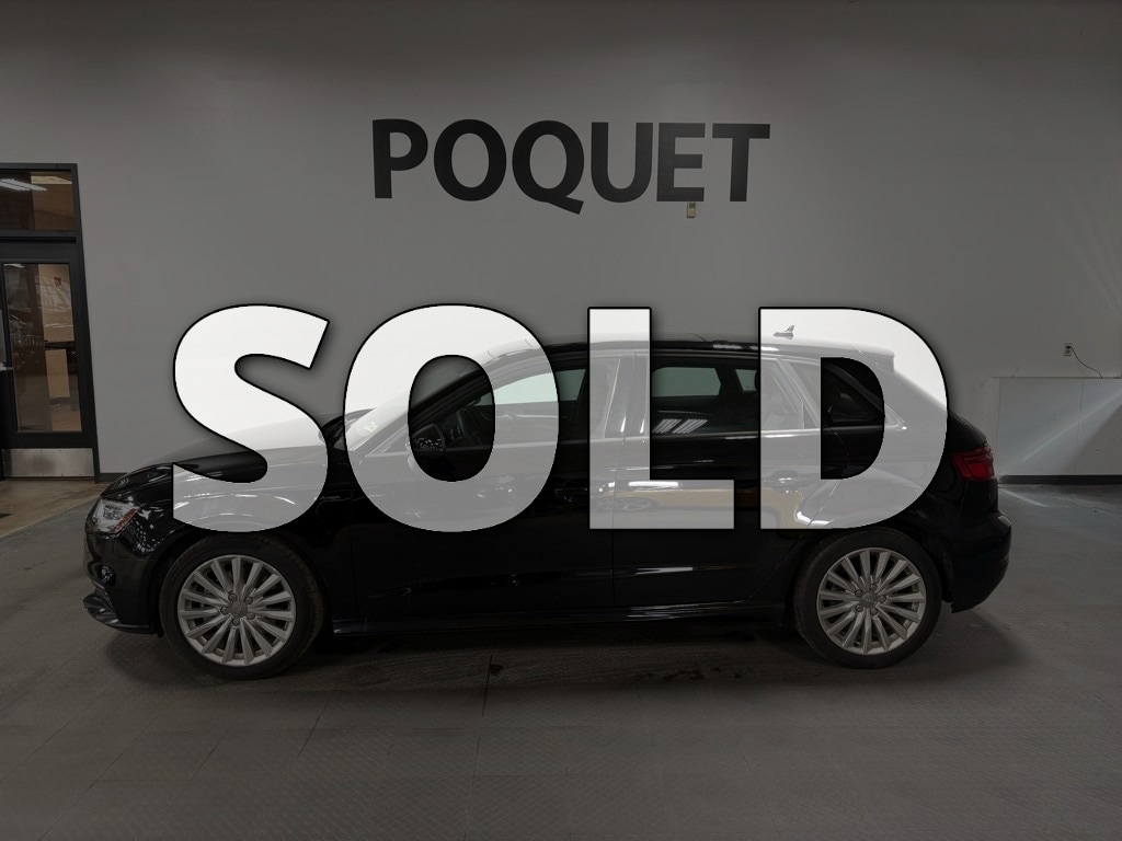 2017 Audi A3 Sportback e-tron Premium