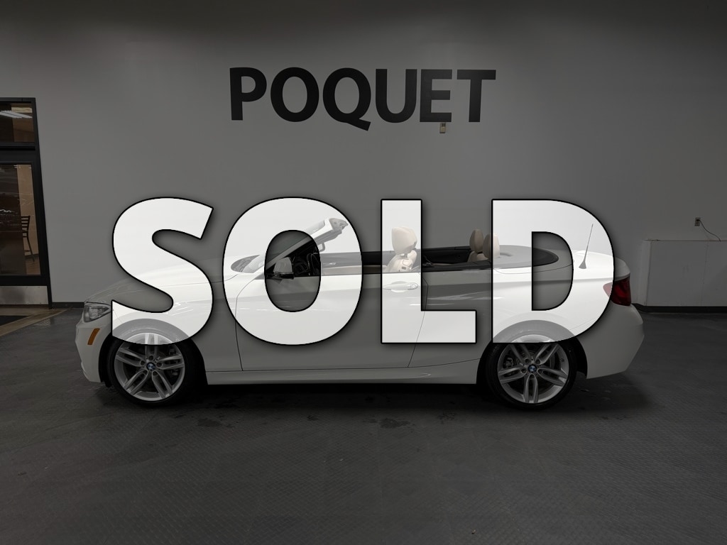 Used 2016 BMW 2 Series Convertible 228i xDrive Convertible