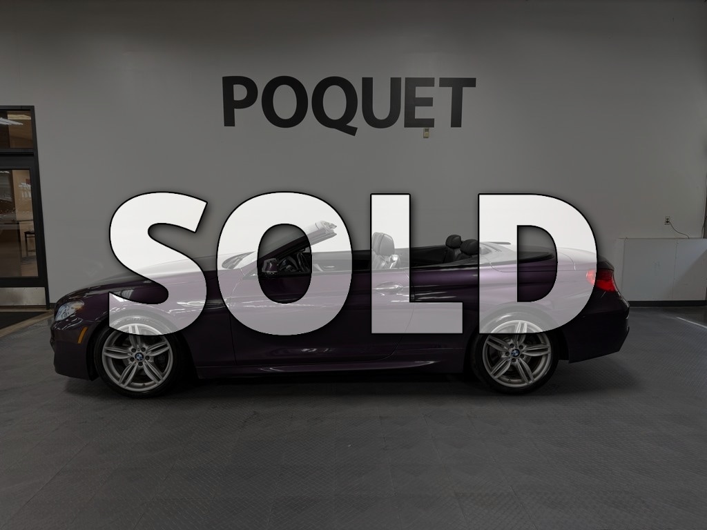 2018 BMW 6 Series Convertible 650i