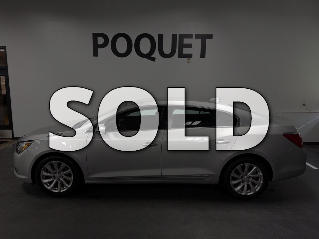 Used 2015 Buick Lacrosse Leather Group Sedan