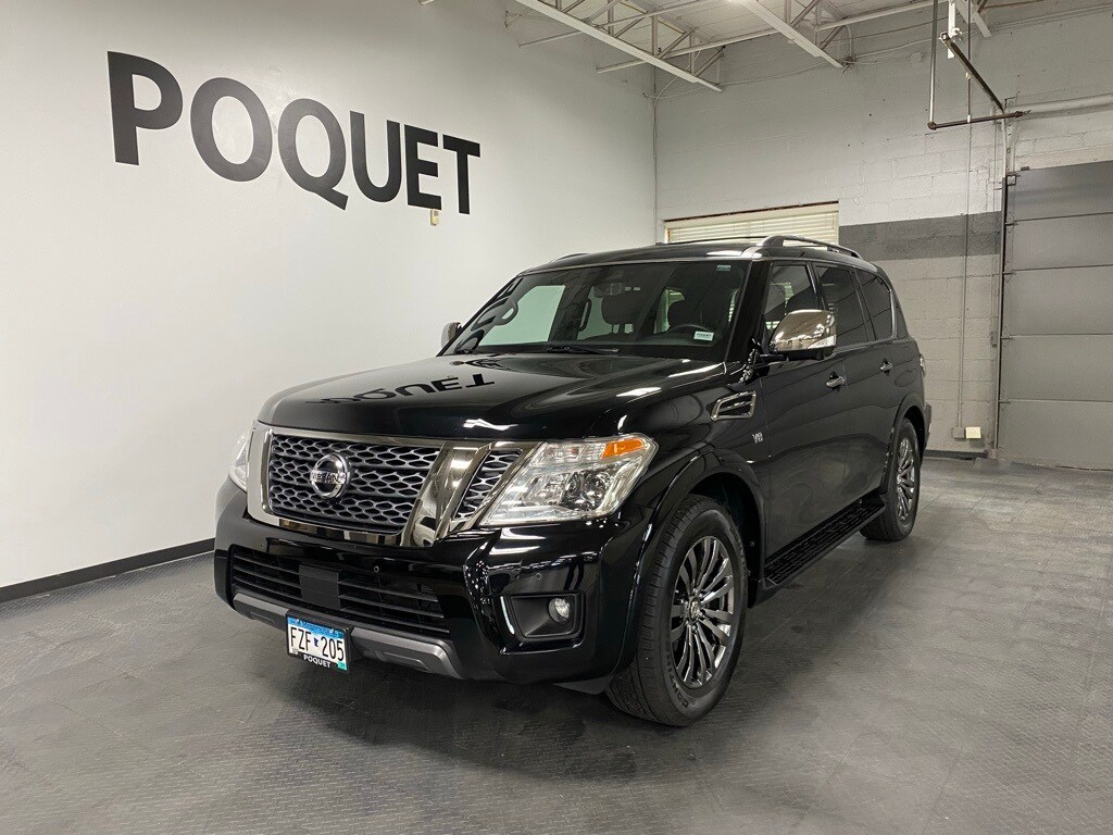 Used 2019 Nissan Armada For Sale at Poquet Auto Golden Valley VIN