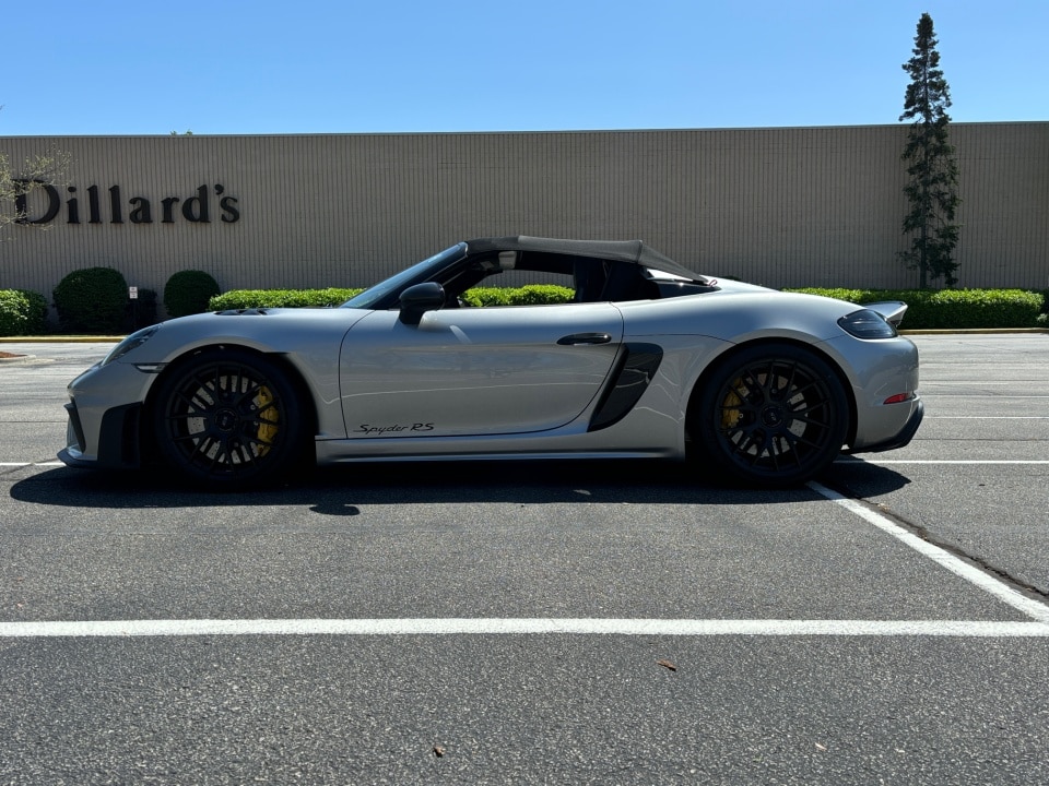 Used 2025 Porsche 718 Spyder RS with VIN WP0CE2A89SK237172 for sale in Asheville, NC