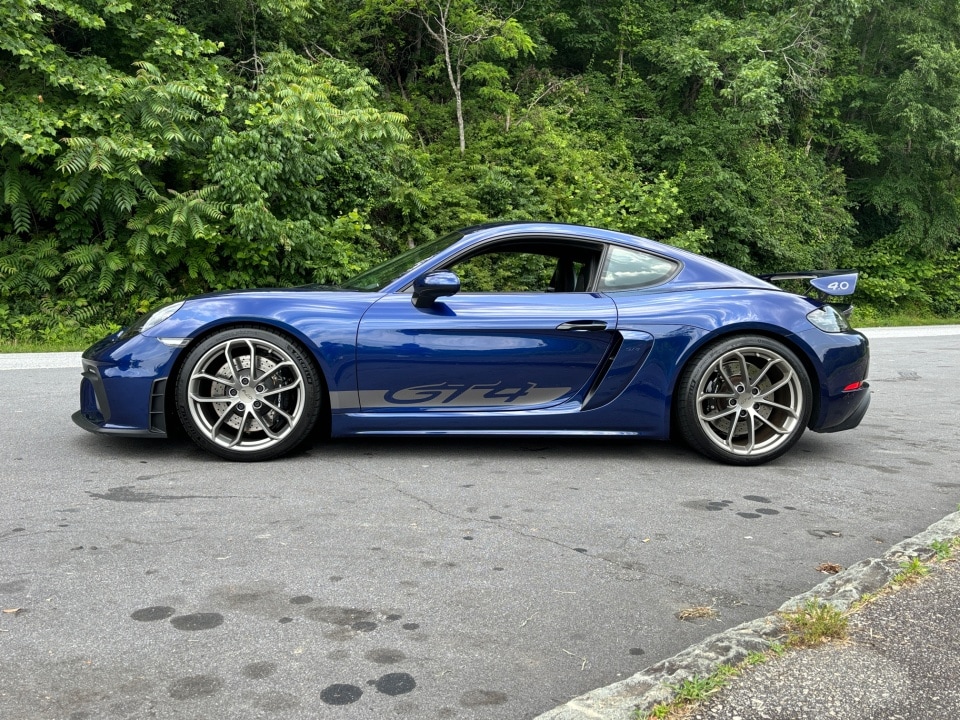 Used 2022 Porsche 718 GT4 with VIN WP0AC2A89NS275406 for sale in Asheville, NC
