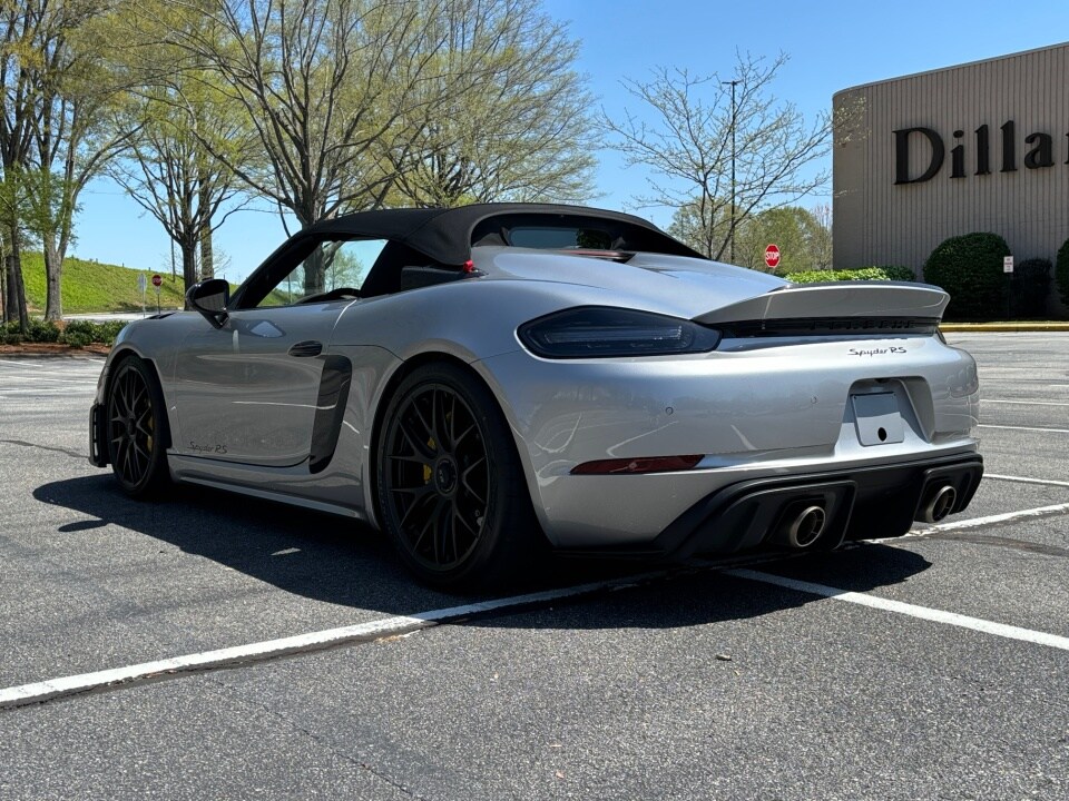 2025 Porsche Boxster Spyder photo 3