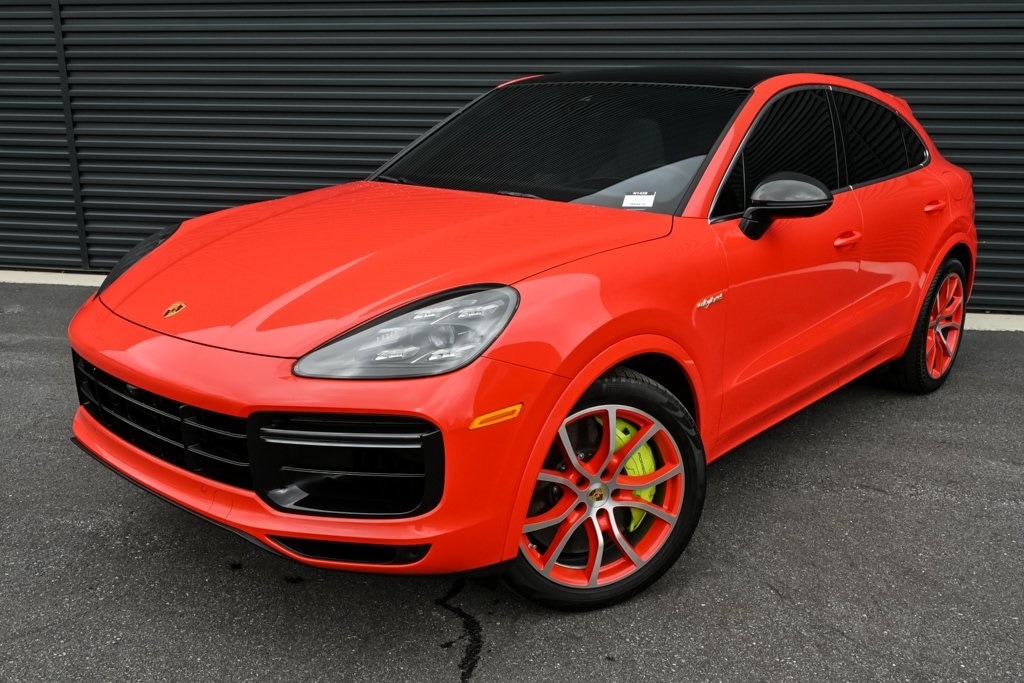 Used 2021 Porsche Cayenne E-Hybrid Coupe Turbo S SUV