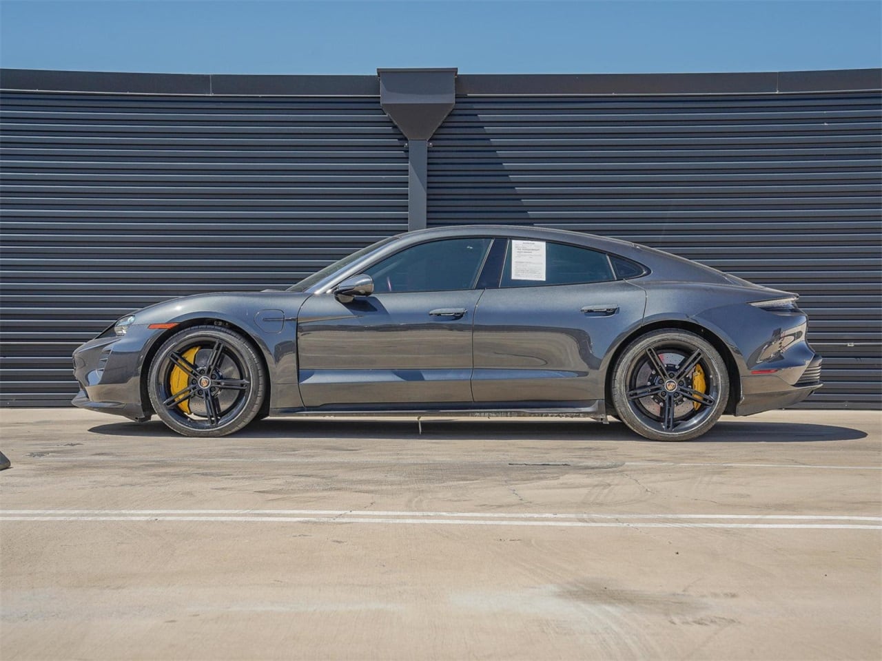 Certified 2021 Porsche Taycan Turbo S with VIN WP0AC2Y17MLA62040 for sale in Austin, TX
